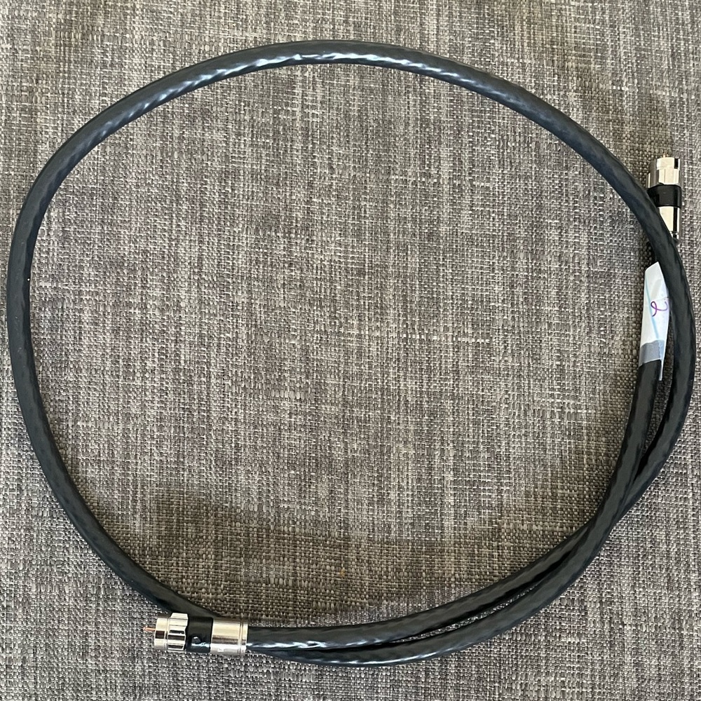 🖤PKG#2 EUC Black Coaxial Cable, 36” long